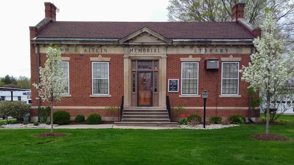 Image of Aitkin Memorial District Library in Croswell, Michigan