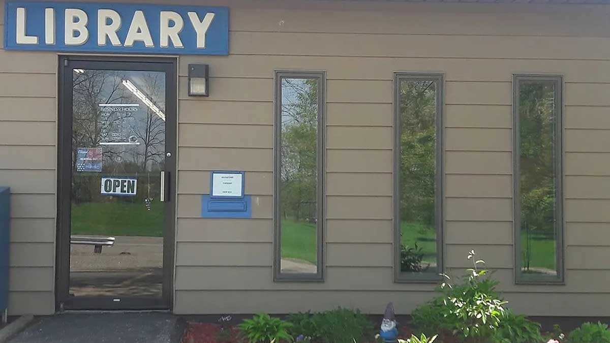 Image of Watertown Township Library in Fostoria Michigan
