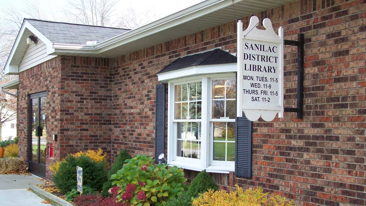 Image of Sanilac District Library in Port Sanilac Michigan